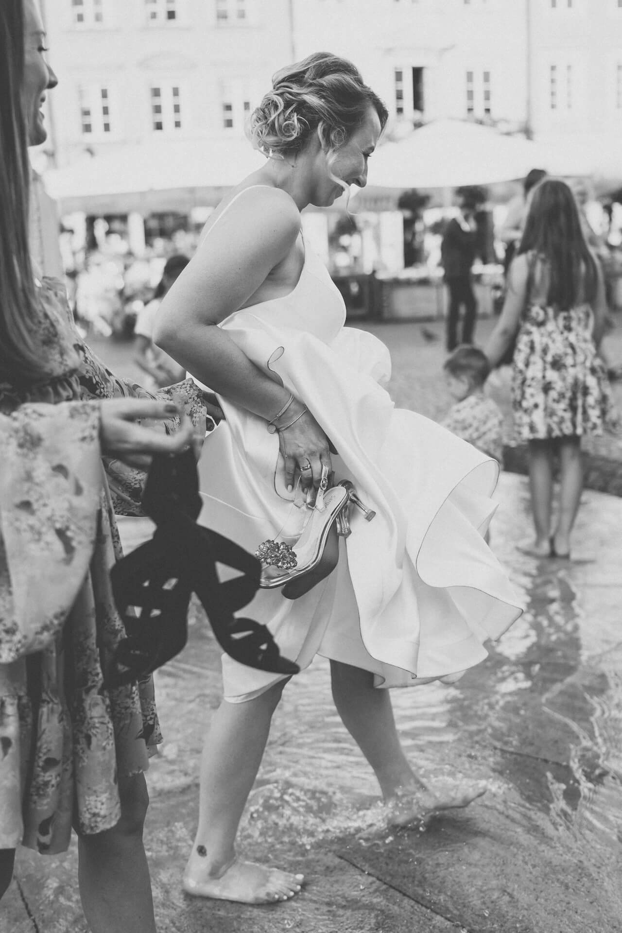 Wesele na warszawskiej starówce latem